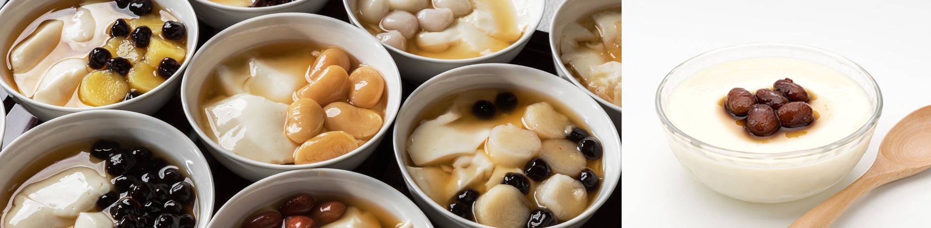 Dou Hua which known as Tofu Pudding was popular with younger and elder, because its tasty is very soft and sweet.