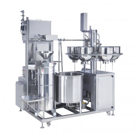 East Tofu Machine was designed with PLC which can be set by one finger.