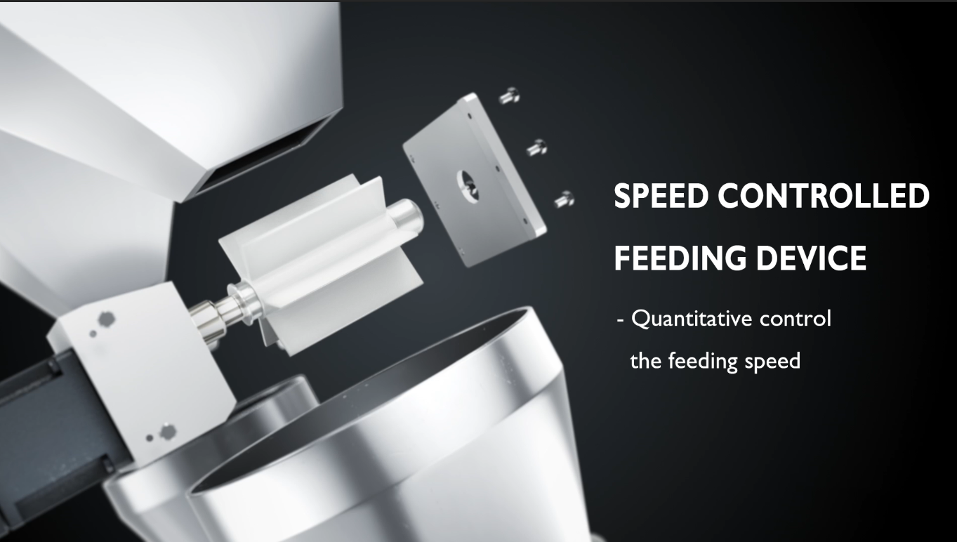 speed controlled feeding device